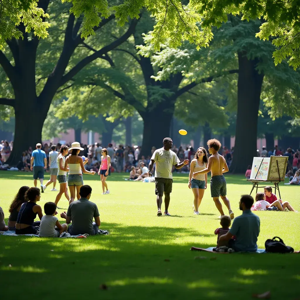 Widok na stadion Fenway Park w Bostonie, z fanami oglądającymi mecz.